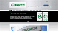 Desktop Screenshot of newbridgemetal.ie